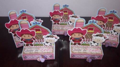 Personalizados Fazendinha 50 Itens Aniversário Lembrancinhas