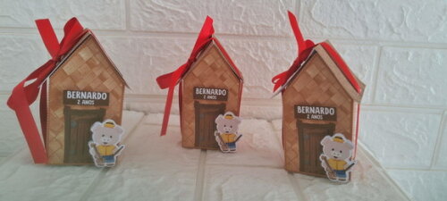 Personalizados os Três Porquinhos Lembrancinha Festa 15 un