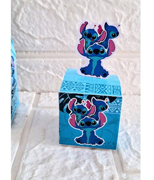 Personalizados Stitch Lembrancinhas 40 Caixas Festa