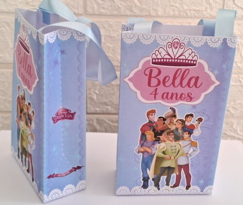 Sacolinha Surpresa das Princesas Aniversário Festa 15 un