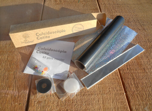 Kit para montar caleidoscópio - 50 un.
