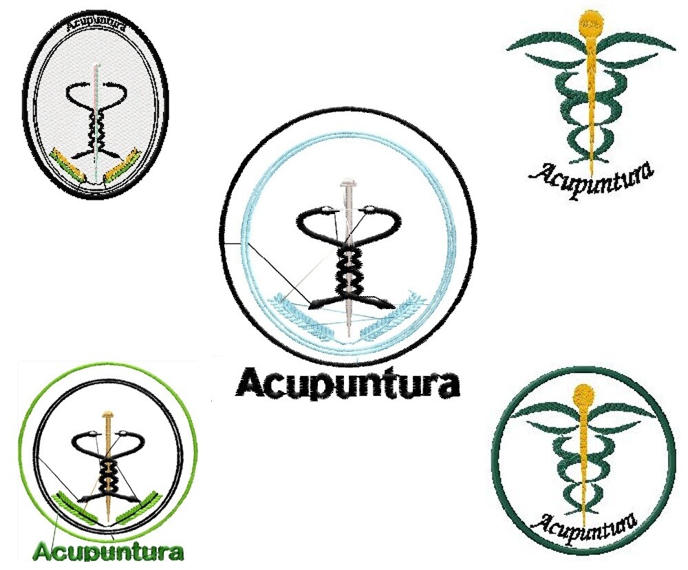 Matriz de bordado Acupuntura 3