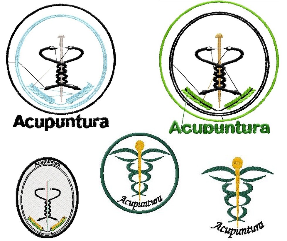 Matriz de bordado Acupuntura 2