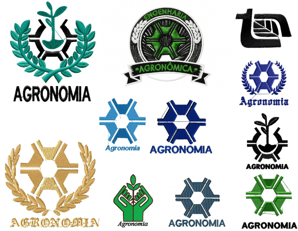Matriz de bordado 11 Matrizes de Agronomia 2