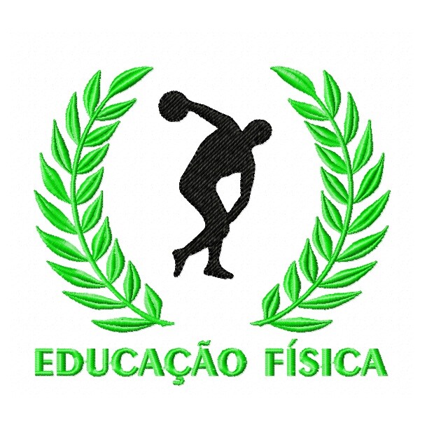 Matriz De Bordado Educação Fisica Ref 1