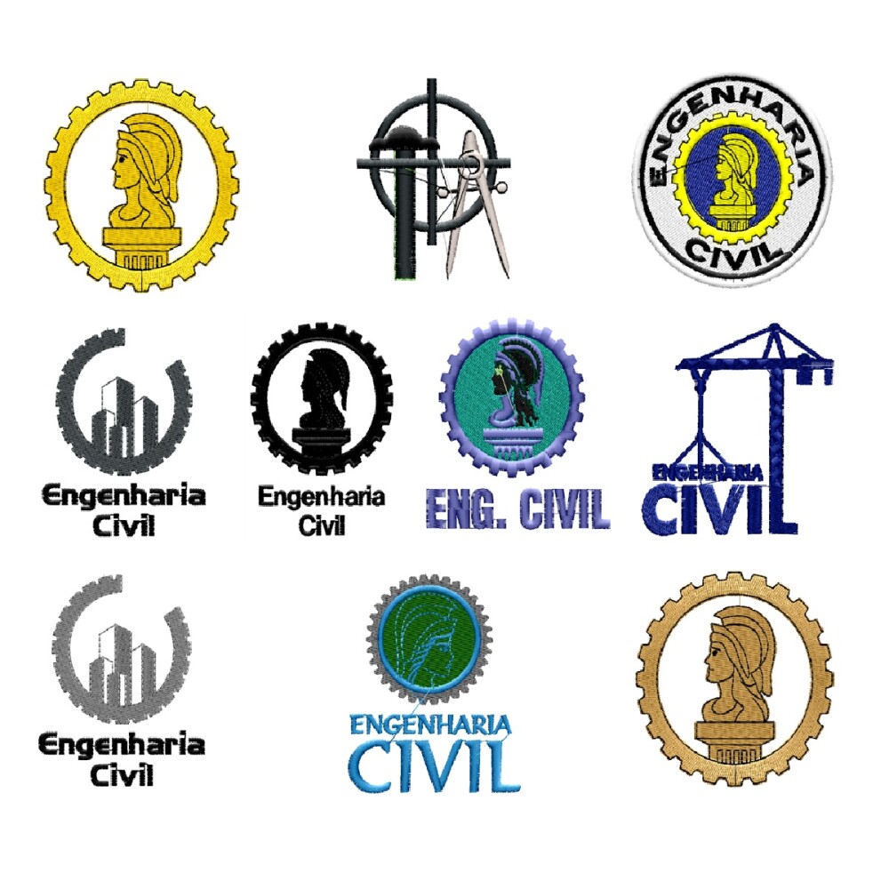 Matriz De Bordado Engenharia Civil