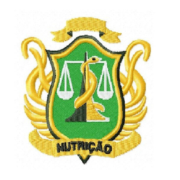 07 Matrizes De Bordado Brasão Nutrição Ref 3