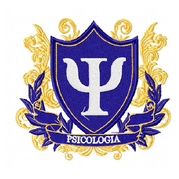 Matriz De Bordado Brasão Psicologia Ref 5