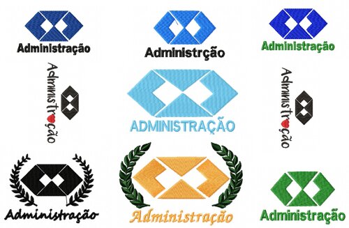 Matriz de bordado Administração 1