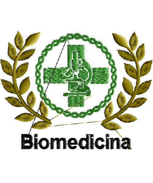 Matriz De Bordado - Biomedicina Ref 8