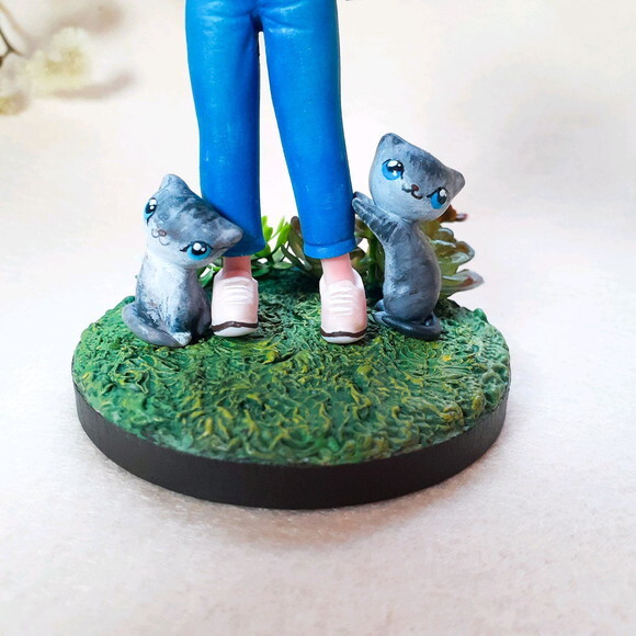 Boneca personalizada gato