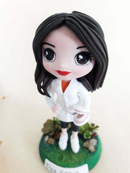 Boneca Profissão Dentista Personalizada