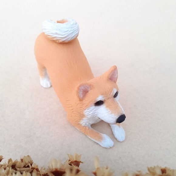 Cachorro Chiba Inu para Bolo de Casamento