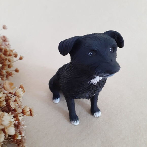 Miniatura de Cachorro Srd em Biscuit