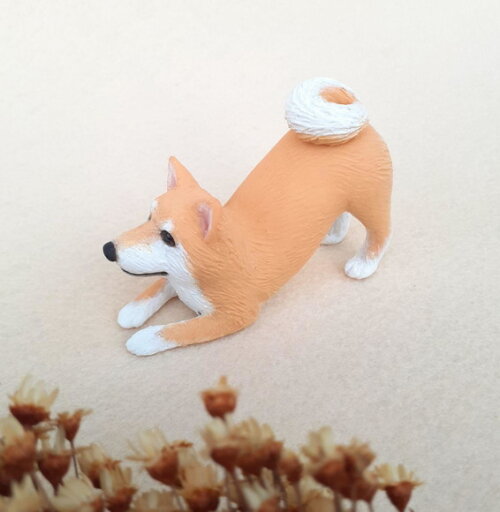Cachorro Chiba Inu para Bolo de Casamento