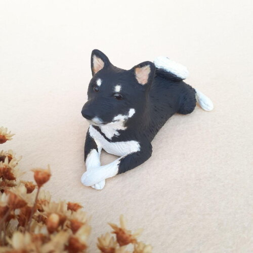 Cachorro Chiba Inu para Bolo de Casamento