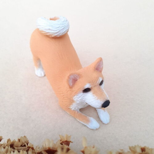 Cachorro Chiba Inu para Bolo de Casamento