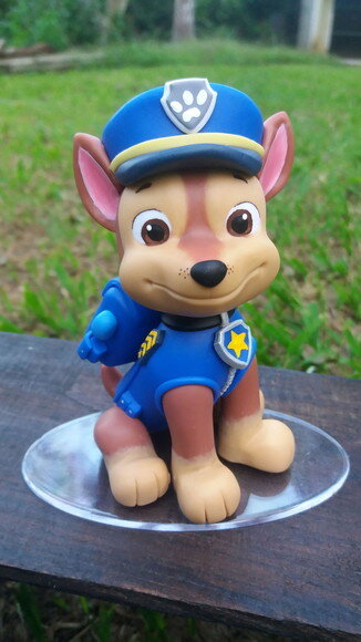 Topo de Bolo Personalizado patrulha canina | Vela de Aniversário e Decoração Infantil