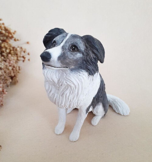 Doguinho em Miniatura para Bolo de Casamento