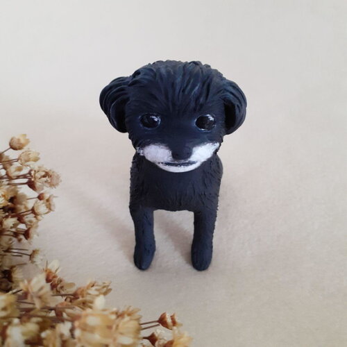 Miniatura Pet para Bolo de Casamento