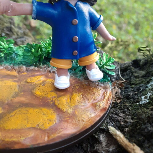 Pai e filho personalizado boneco de biscuit