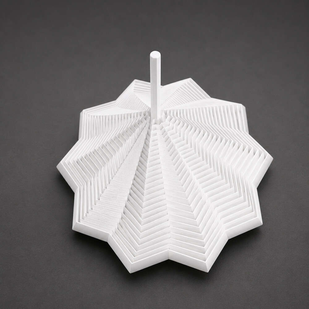 Estrela Sensorial Articulada Antiestresse em 3D