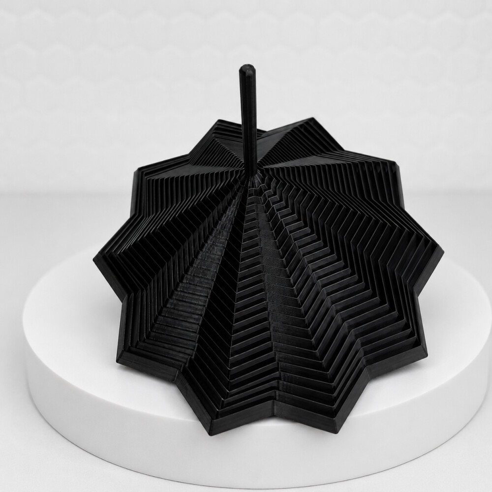 Estrela Sensorial Articulada Antiestresse em 3D