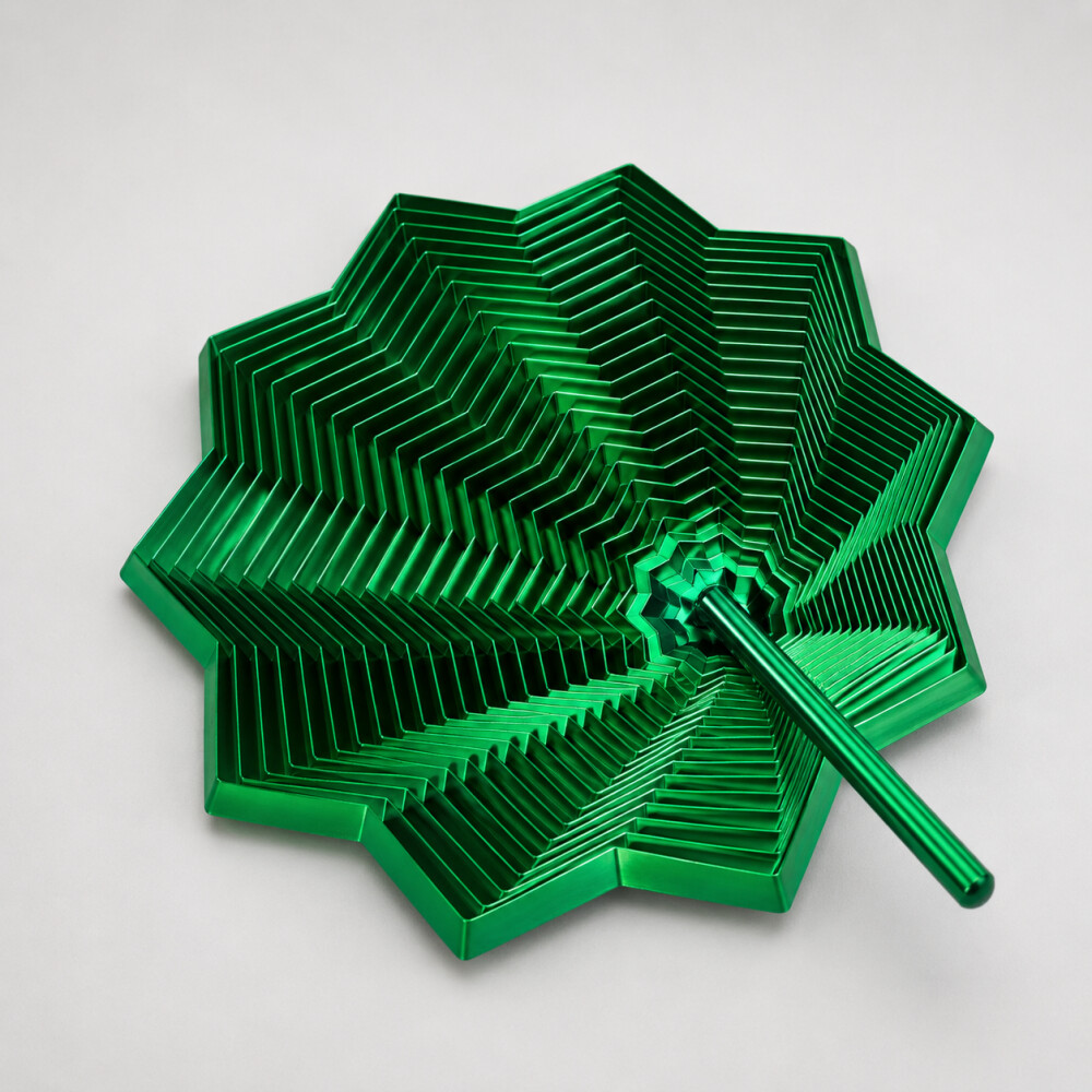 Estrela Sensorial Articulada Antiestresse em 3D