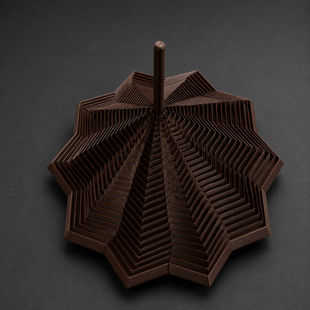 Estrela Sensorial Articulada Antiestresse em 3D