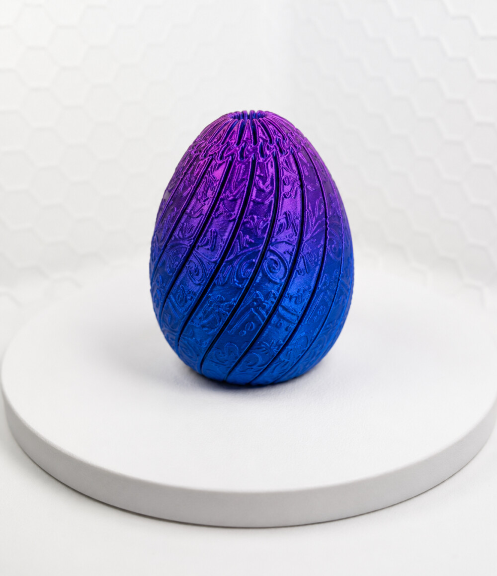 Ovo Sensorial Articulado de Dragão em 3D