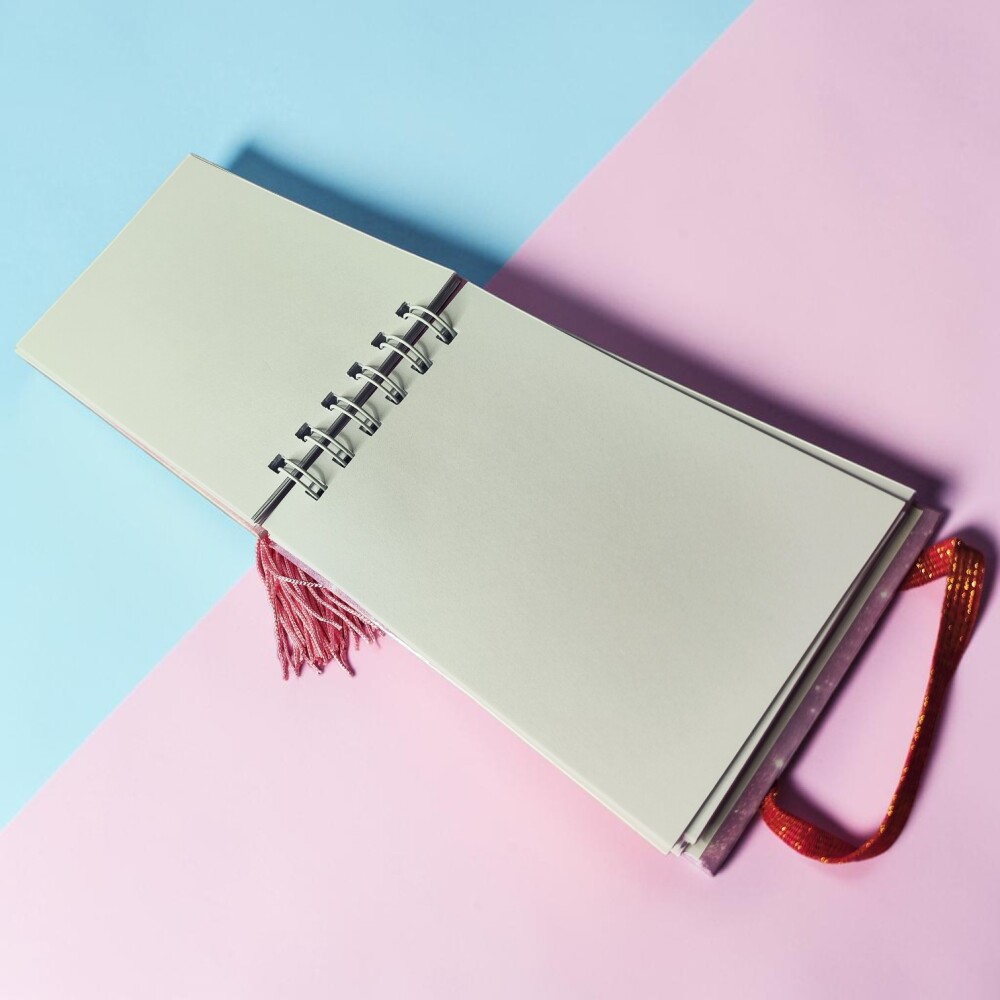 Bloquinho Personalizado com Nome ou Logo | Capa Dura e Tassel