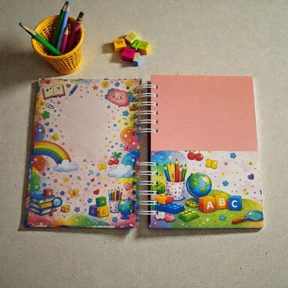 Agenda Permanente Personalizada para Professora | Capa Dura com N