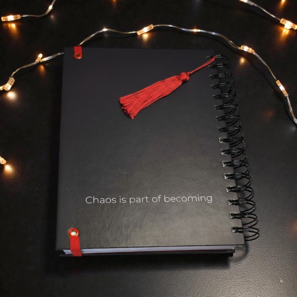 Caderno Chaos Inside Personalizado | Inspirado em Chainsaw Man