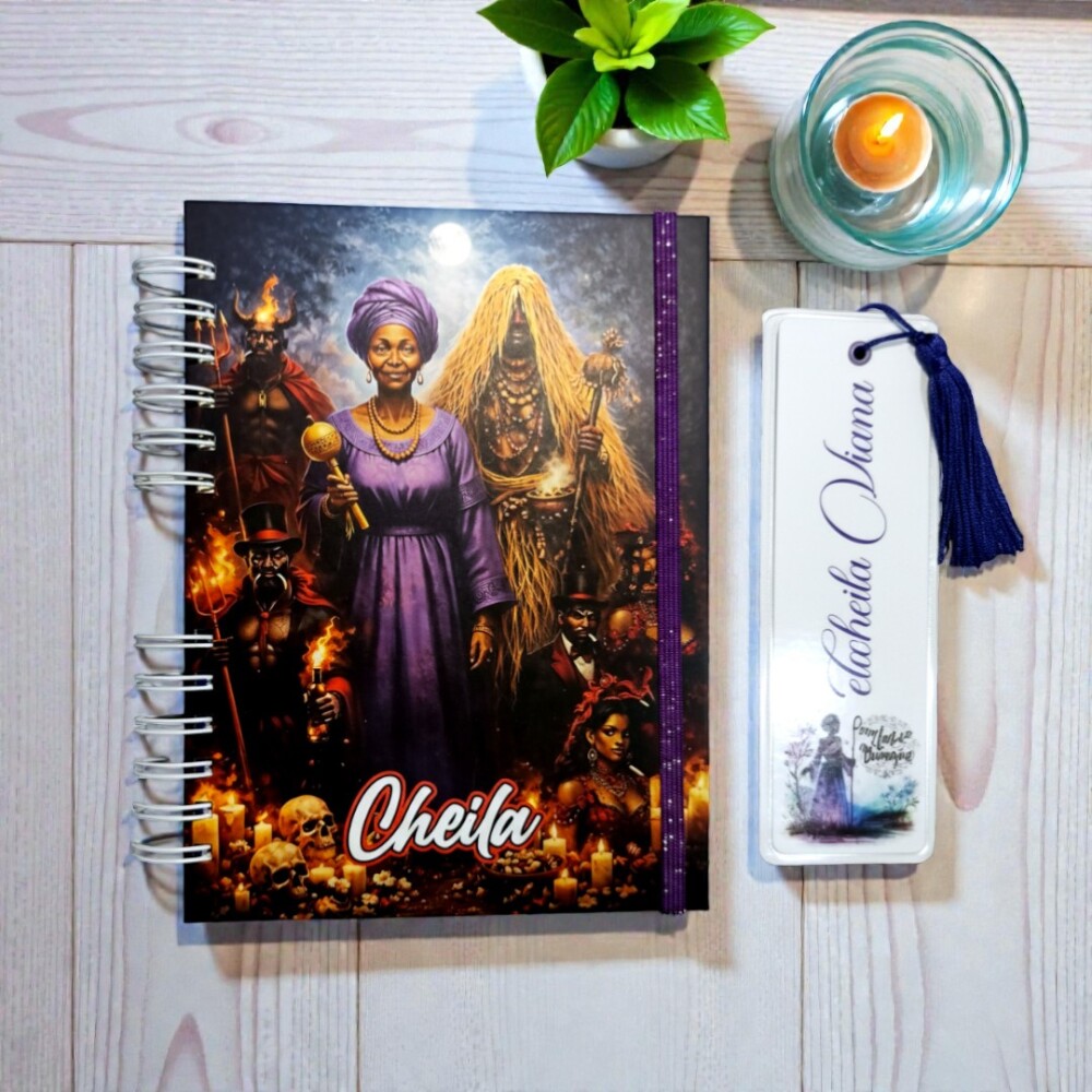 Diário Umbandista Personalizado | Orixás, Guias e Anotações E