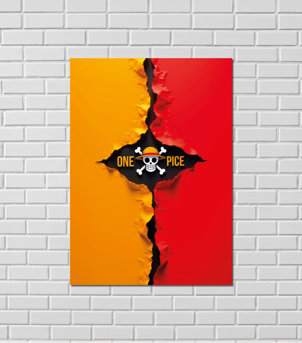 QUADRO MDF 20X28CM | ONE PIECE | ANIME | Arte Moderna para Ambien
