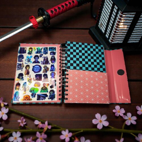 Diário Demon Slayer Personalizado | Anime, Organização e Criat