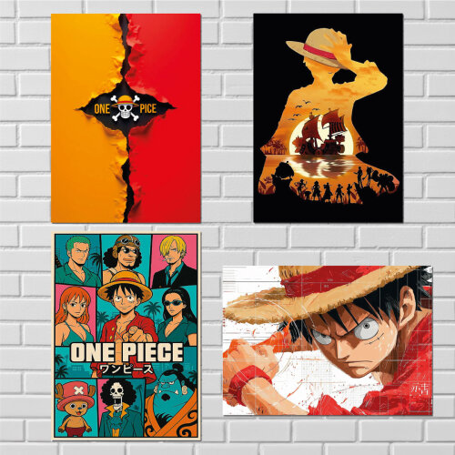 QUADRO MDF 20X28CM | ONE PIECE | ANIME | Arte Moderna para Ambiente Geek