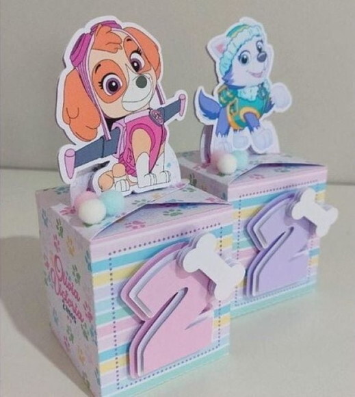Kit Patrulha Canina 40 Peças-personalizados Patrulha Canina