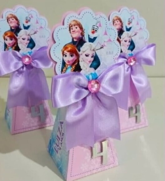 Kit Personalizado Frozen 40 Peças- Lembrancinhas Frozen