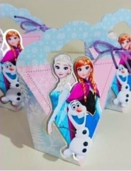 Kit Personalizado Frozen 40 Peças- Lembrancinhas Frozen