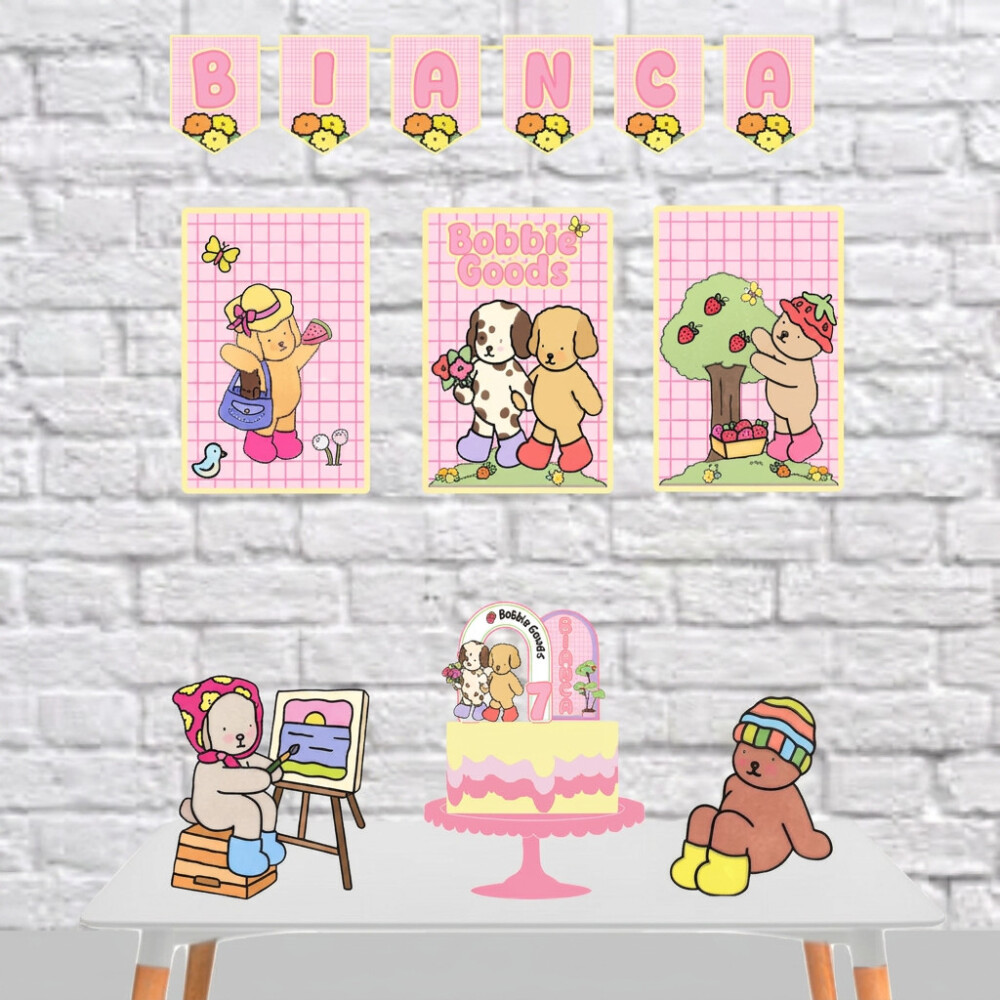 Kit Festa Só Um Bolinho Bobbie Goods - Kit Festa Bobbie Goods