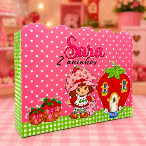Sacolinhas Moranguinho Personalizadas- 30 peças-Sacolinha Surpresa Moranguinho