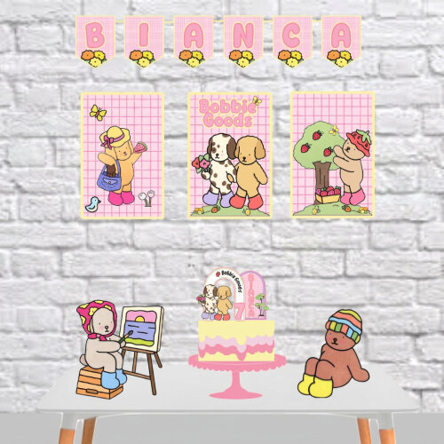 Kit Festa Só Um Bolinho Bobbie Goods - Kit Festa Bobbie Goods