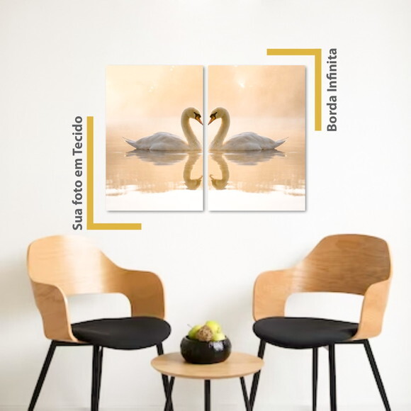 Quadro Decorativo 2 Telas 30x20cm Personalizado