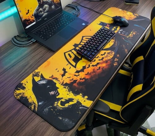 Mouse Pad Gamer 120x40cm Extra Grande, Antiderrapante
