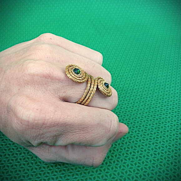 Anel Artesanal de Capim Dourado
