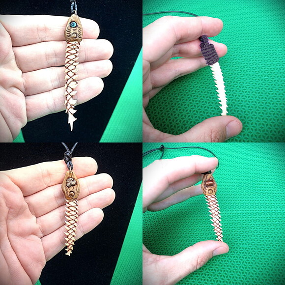Colar Esporão de Arraia, Artesanal, Variedades