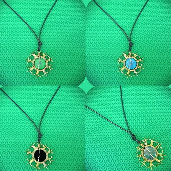 Colar Mandala em Latão, Variedades, Artesanal