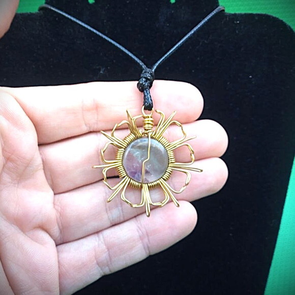 Colar Mandala em Latão, Variedades, Artesanal