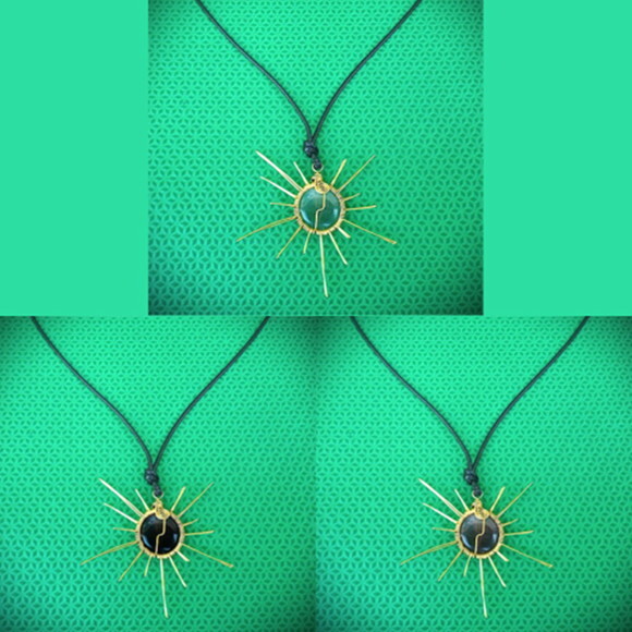 Colar Mandala Pontas, Artesanal